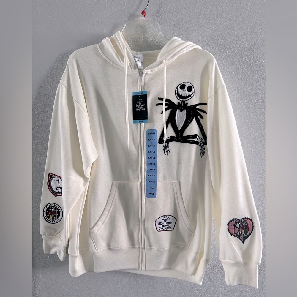 Women’s Disney The Nightmare Before Christmas Large Jacket New!!